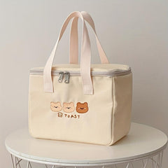 Cartoon Tote Bag Insulated Lunch Box Bag