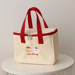 Cartoon Tote Bag Insulated Lunch Box Bag