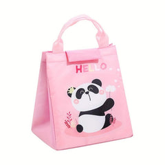 Cartoon Student Bento Bag Insulated Lunch Bag