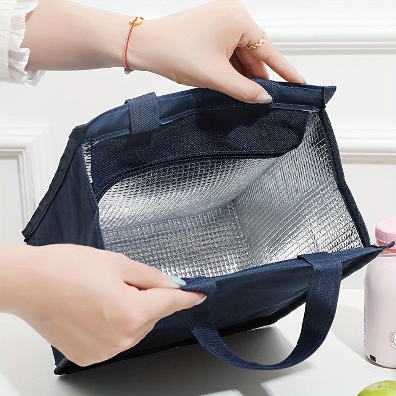 Cartoon Student Bento Bag Insulated Lunch Bag