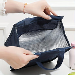 Cartoon Student Bento Bag Insulated Lunch Bag
