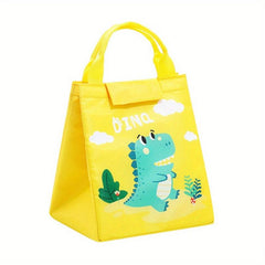 Cartoon Student Bento Bag Insulated Lunch Bag
