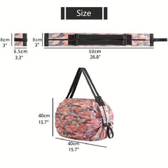 1pc Reusable Shopping Bags Foldable Grocery Storage Tote