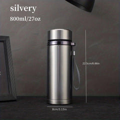 Gradient Vacuum Flask Stainless Steel Insulated Water Bottle Travel Thermal Cups