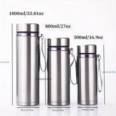 Gradient Vacuum Flask Stainless Steel Insulated Water Bottle Travel Thermal Cups