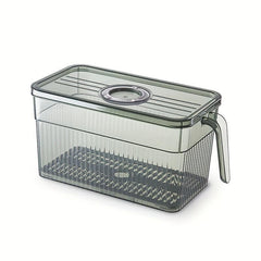 1pc Plastic Refrigerator Storage Box Fresh Keeping Box Refrigerator Fruit