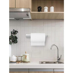 Stainless Steel Tissue Holder Wall Mounted Kitchen Bathroom Storage