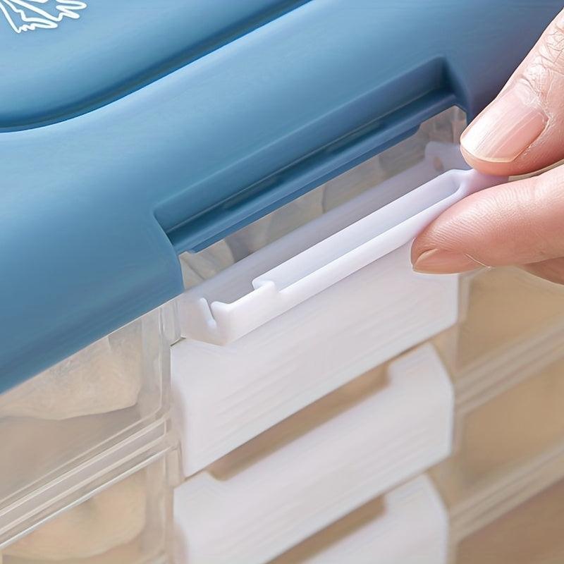 1pc Quick Freeze Dumpling Box Stackable Food Storage Kitchen Supplies