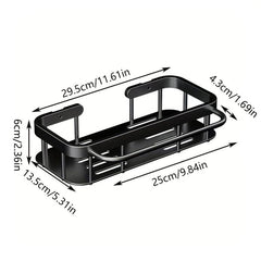 Kitchen Sink Drain Basket Bathroom Storage Rack Stainless Steel Sink Rack