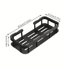 Kitchen Sink Drain Basket Bathroom Storage Rack Stainless Steel Sink Rack