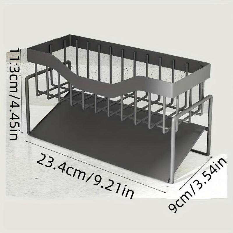 Stainless Steel Sink Storage Rack Faucet Sponge Holder