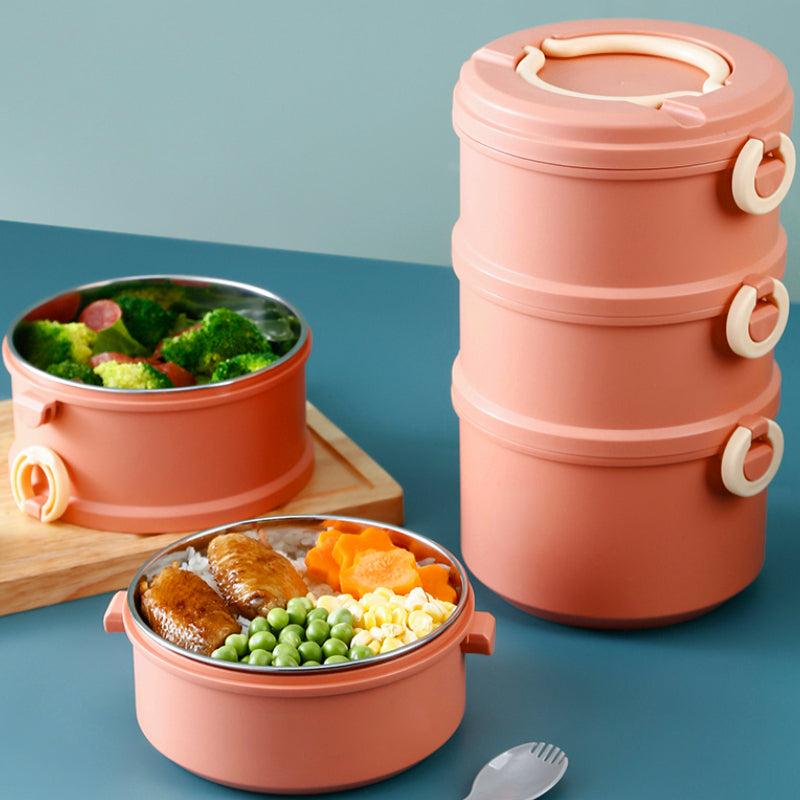 Insulated Lunch Box For Office Workers Leakproof Food Container