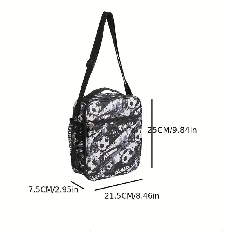 Leakproof Insulated Lunch Bag Aluminum Foil Liner Picnics