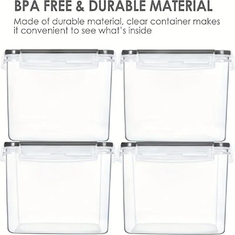 3pcs Airtight Food Storage Containers BPA PP Material Canisters