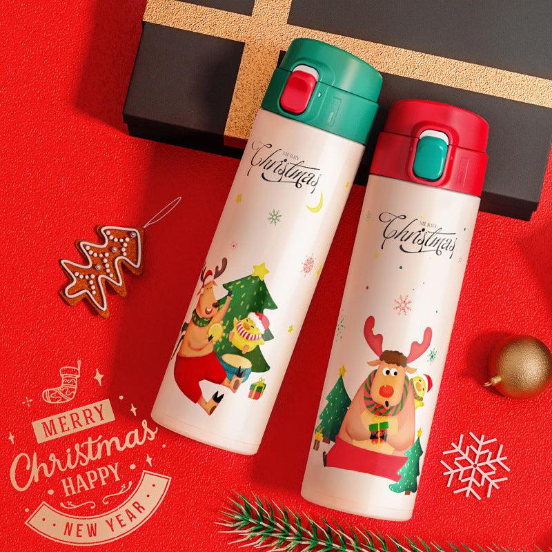 450ml Leakproof Insulated Vacuum Cup Christmas Gift for Outdoor Activities