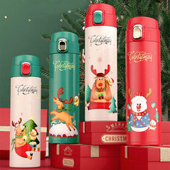 450ml Leakproof Insulated Vacuum Cup Christmas Gift for Outdoor Activities