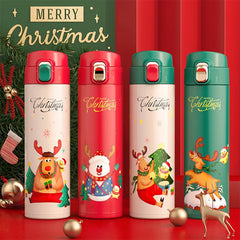 450ml Leakproof Insulated Vacuum Cup Christmas Gift for Outdoor Activities