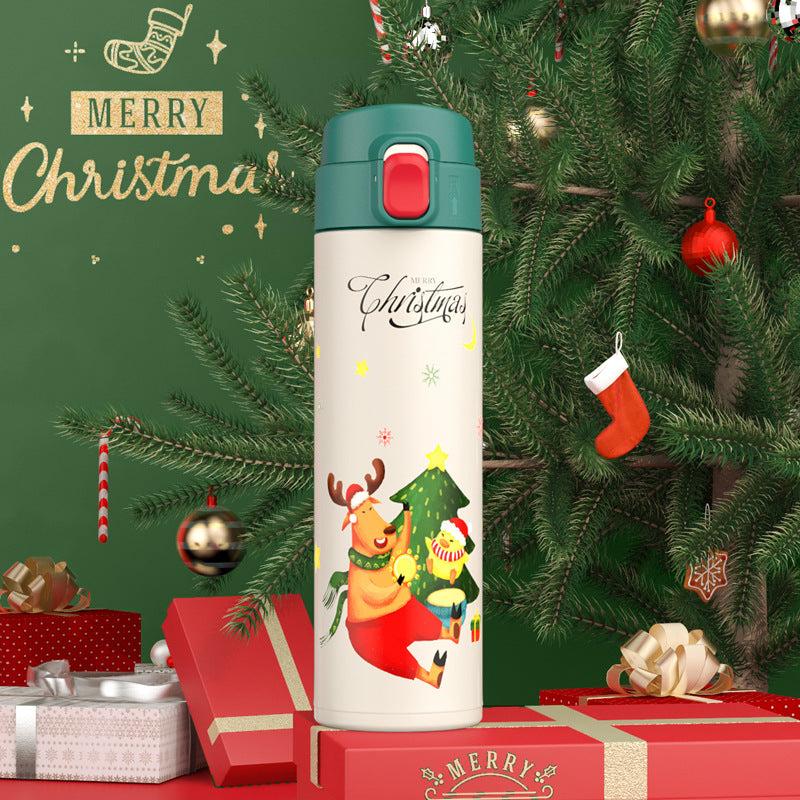 450ml Leakproof Insulated Vacuum Cup Christmas Gift for Outdoor Activities