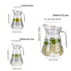 Acrylic Water Pitcher Juice Tumbler 66.7oz Container