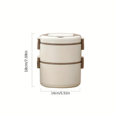 Stainless Steel Insulated Bento Box 3 Layer Leakproof Lunch Box