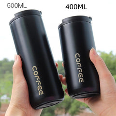 Stainless Steel 304 Coffee Mug Vacuum Travel Thermal Cup 17oz
