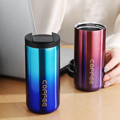 Stainless Steel 304 Coffee Mug Vacuum Travel Thermal Cup 17oz