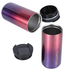 Stainless Steel 304 Coffee Mug Vacuum Travel Thermal Cup 17oz