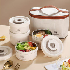 SUS304 Stainless Steel Insulated Lunch Box Leakproof Stackable