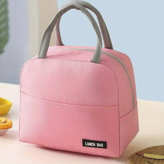 Leakproof Insulated Lunch Bag with Safe Zipper for Office School Picnic Beach