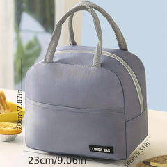 Leakproof Insulated Lunch Bag with Safe Zipper for Office School Picnic Beach