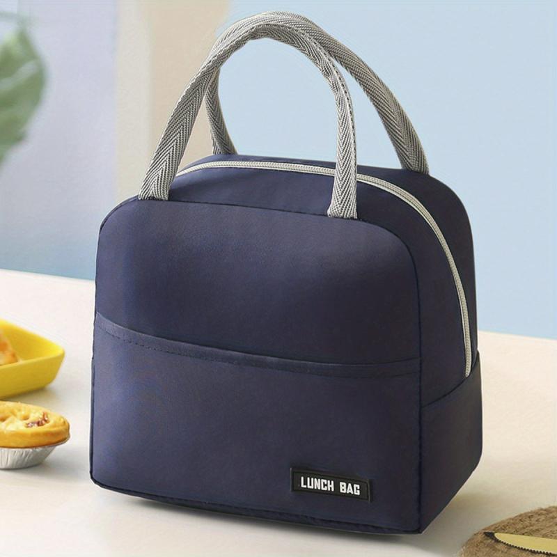 Leakproof Insulated Lunch Bag with Safe Zipper for Office School Picnic Beach