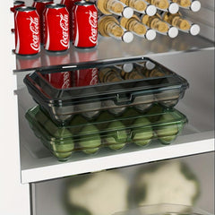 Egg Holder Plastic Storage Box Refrigerator Preservation Egg Tray