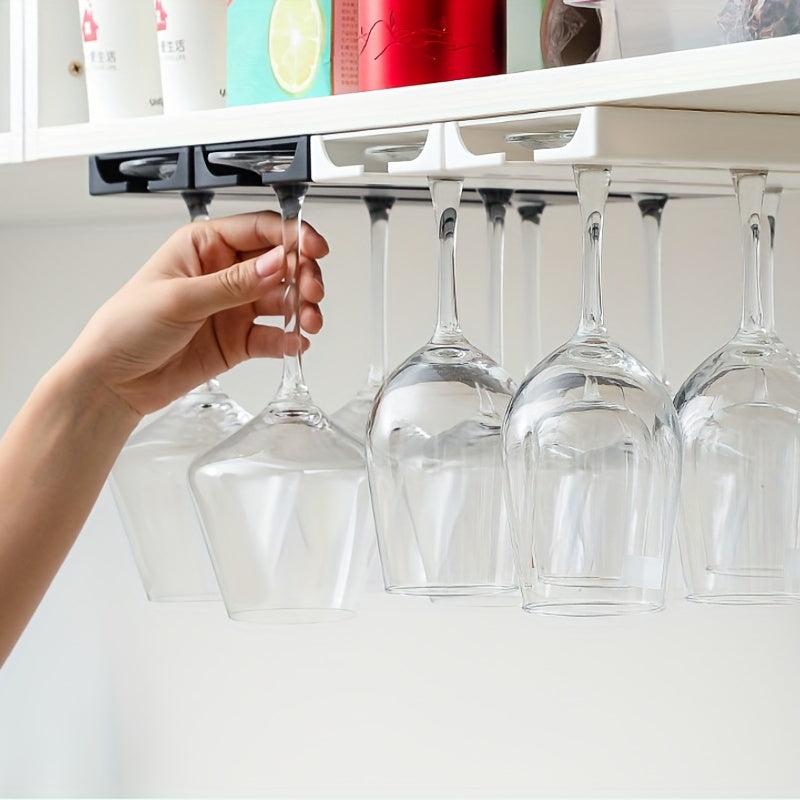 Inverted Red Wine Glass Hanging Rack - Household Goblet Hanging Rack