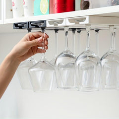 Inverted Red Wine Glass Hanging Rack - Household Goblet Hanging Rack