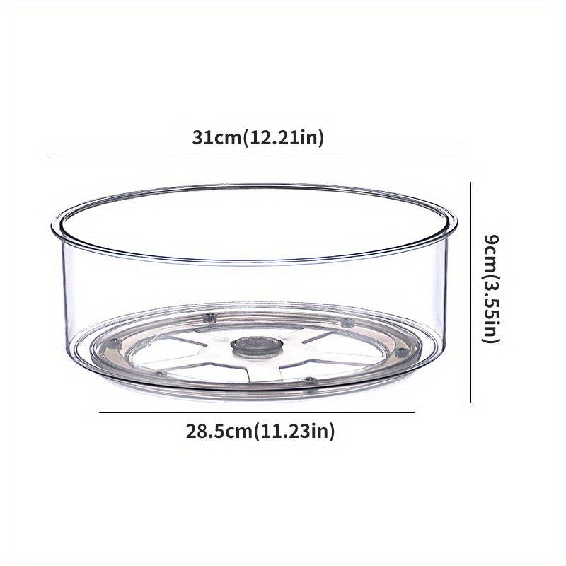 Rotating Seasoning Bottle Rack Glass Sealed Storage for Spices and Seasonings