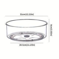 Rotating Seasoning Bottle Rack Glass Sealed Storage for Spices and Seasonings