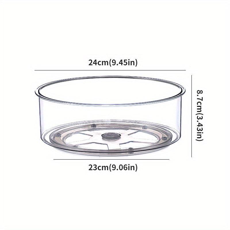 Rotating Seasoning Bottle Rack Glass Sealed Storage for Spices and Seasonings