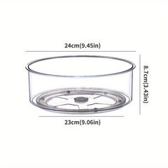 Rotating Seasoning Bottle Rack Glass Sealed Storage for Spices and Seasonings