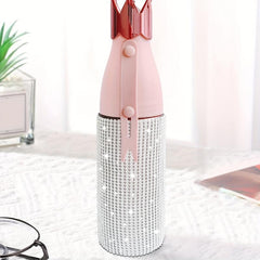 Studded Vacuum Cup Crown Lid 370ml 13oz Stainless Steel Water Bottle