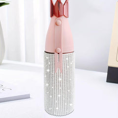 Studded Vacuum Cup Crown Lid 370ml 13oz Stainless Steel Water Bottle
