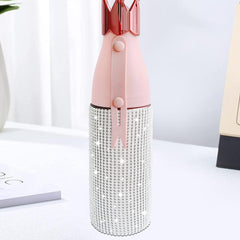 Studded Vacuum Cup Crown Lid 370ml 13oz Stainless Steel Water Bottle