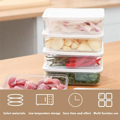 1pc Refrigerator Sealed Fresh Keeping Box Food Storage Case