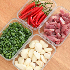 1pc Refrigerator Sealed Fresh Keeping Box Food Storage Case