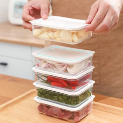1pc Refrigerator Sealed Fresh Keeping Box Food Storage Case