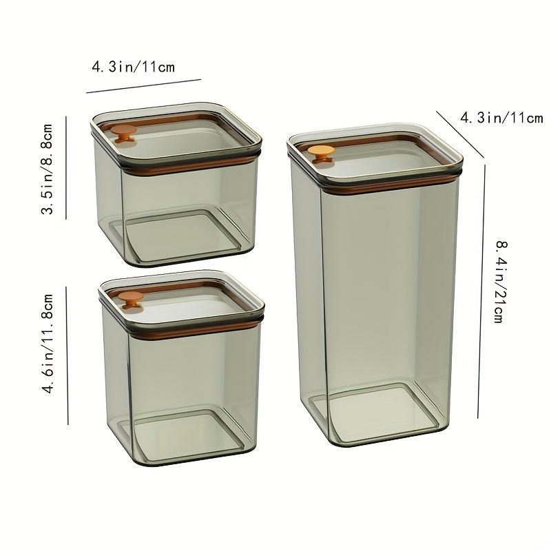 Airtight Food Storage Containers BPA Plastic Kitchen Organization