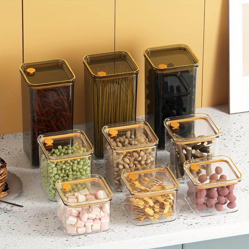 Airtight Food Storage Containers BPA Plastic Kitchen Organization