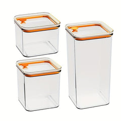 Airtight Food Storage Containers BPA Plastic Kitchen Organization