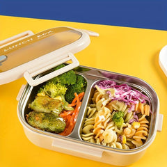 304 Stainless Steel Lunch Box Double Layer Sealed Bento Box