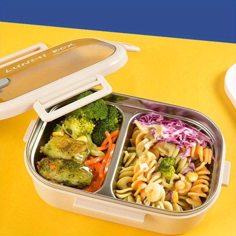 304 Stainless Steel Lunch Box Double Layer Sealed Bento Box