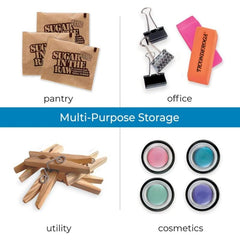 Plastic Packet Organizer for Salt Sugar Spices Storage